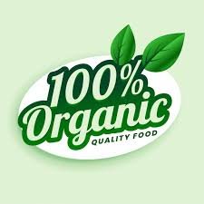 100% Organic Badge